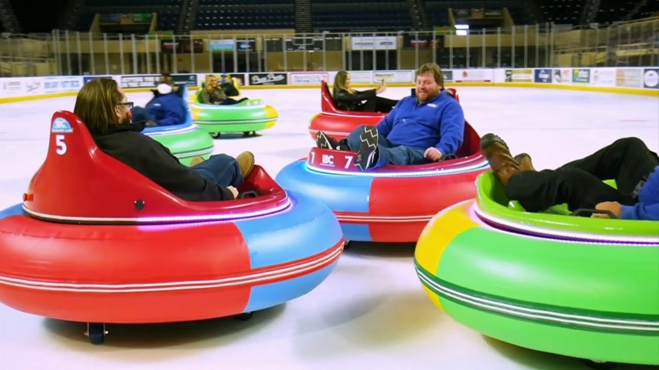 Ice Bumper Cars take over the Berglund Center
