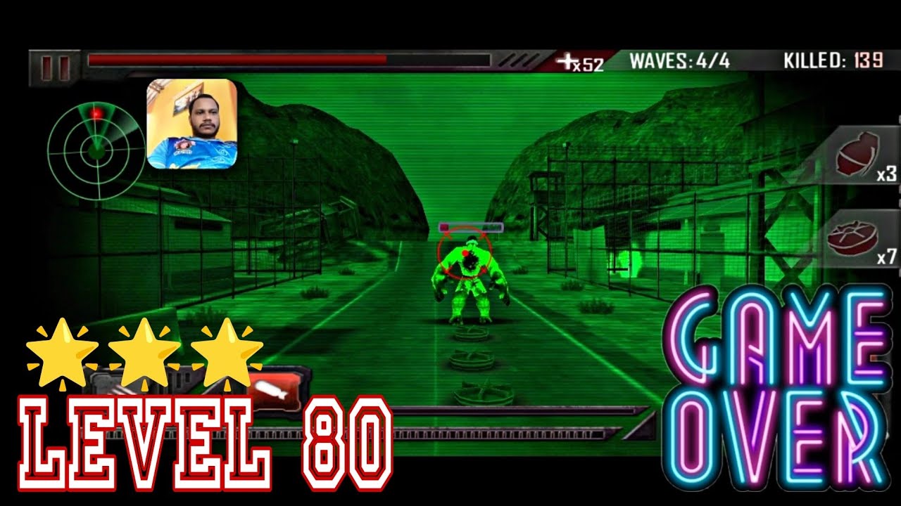 zombie roadkill 3d Level 80 The End Full gameplay walkthrough Offline Gameplay 🌟🌟🌟
