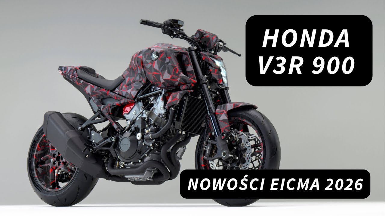 Honda V3 R 900 - Honda pokazuje prawdziwe innowacje