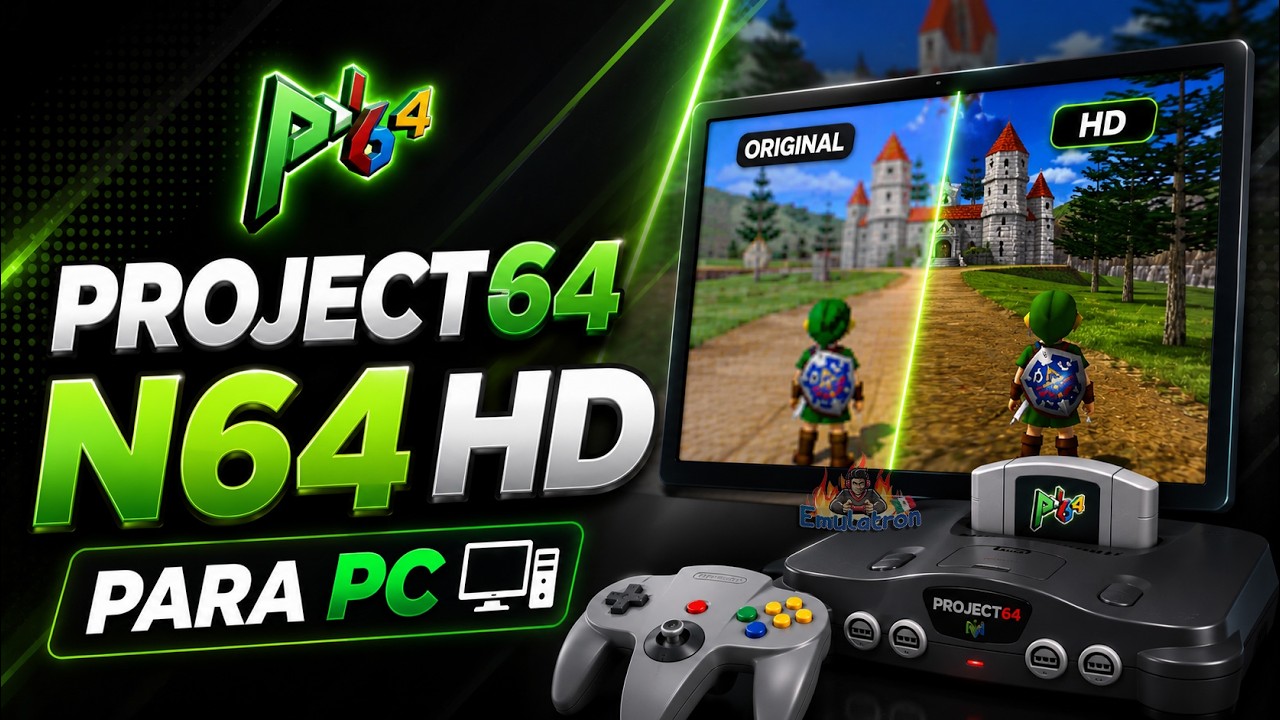 Guía PROJECT 64 el mejor Emulador para juegos de Nintendo 64
