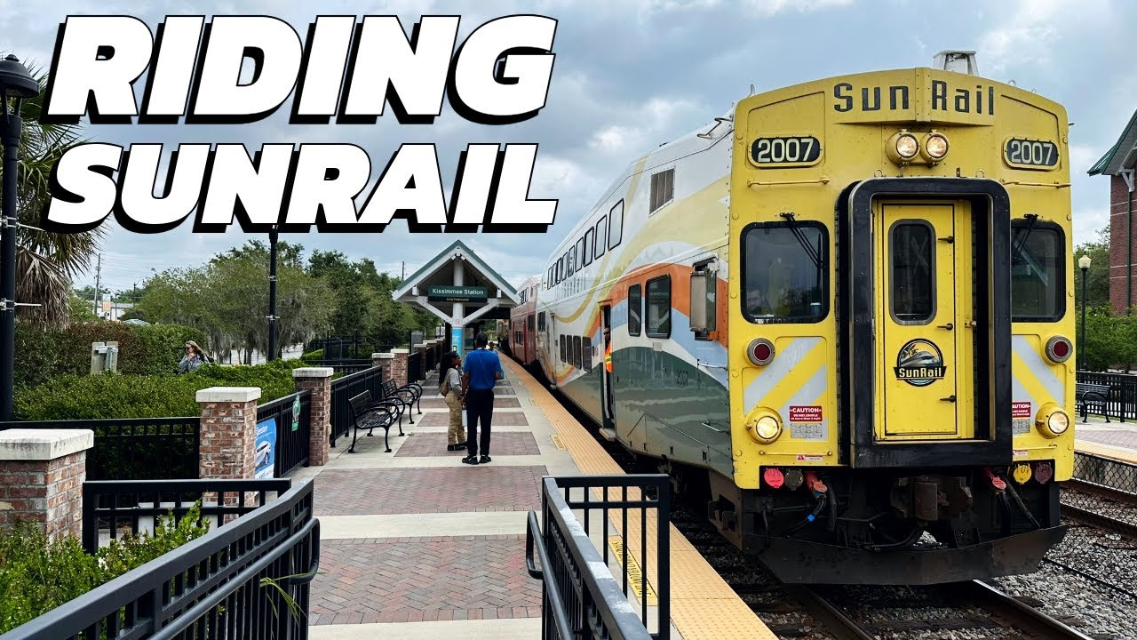 Riding SunRail: My Journey from Kissimmee to Winter Park 🚆
