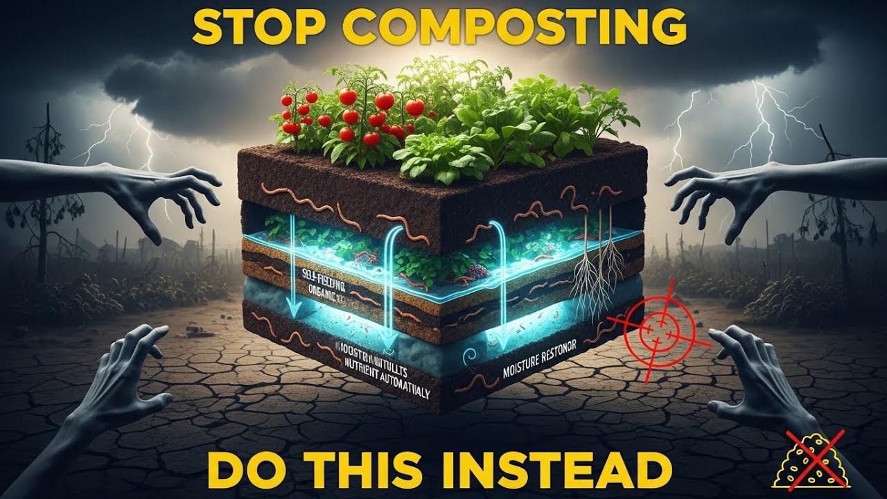 Stop Composting. Do This Instead for Better Soil (Low Effort Gardening)