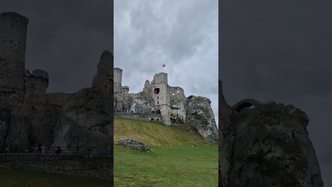 #castle #ogrodzieniec #poland #travel #shorts #dvoř&aacute;k #4k #medievalhistory #medievalmysteries