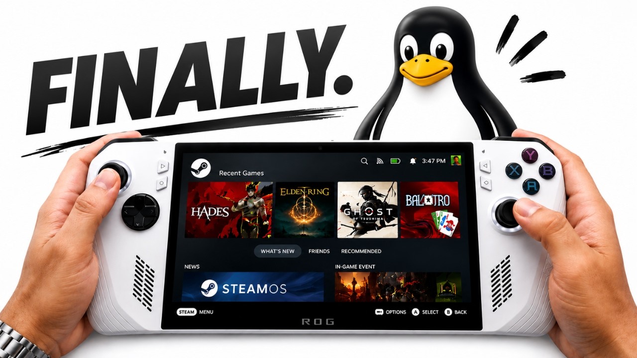 I Installed SteamOS on My ROG Ally... I Don't Miss Windows