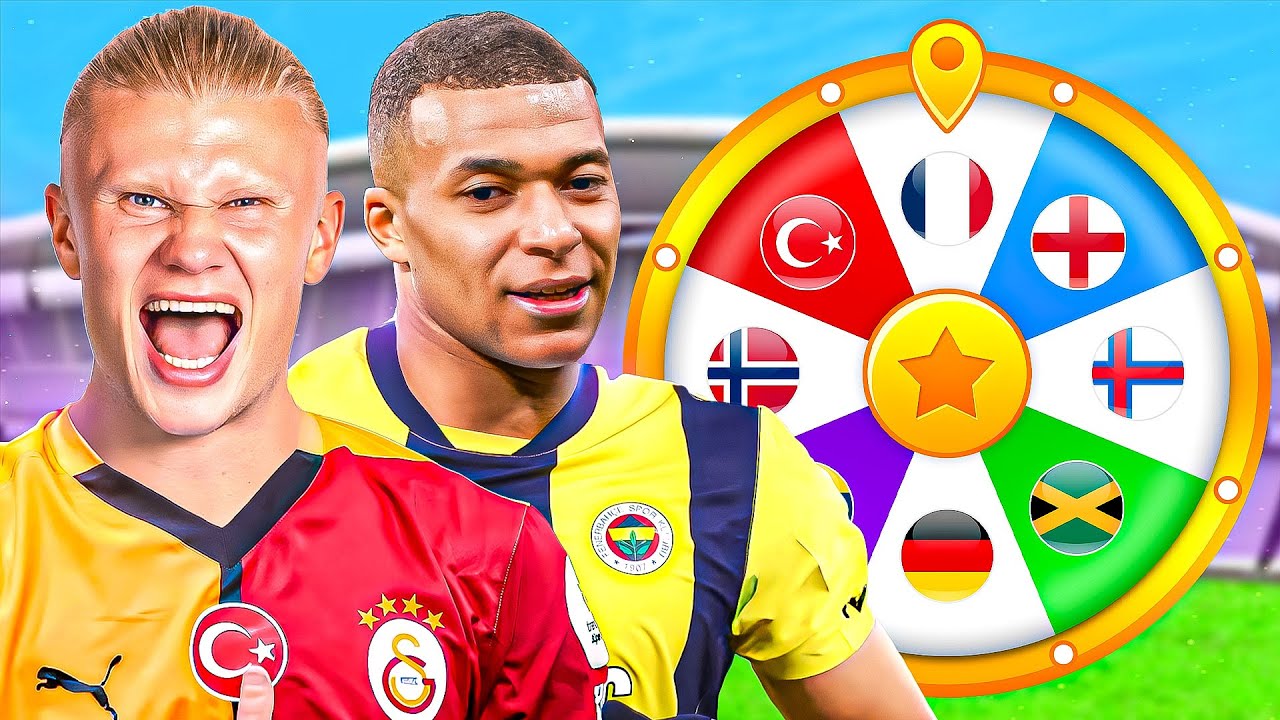 ÜÇ BÜYÜKLERE HER ÜLKEDEN BİR YILDIZ/FC25 REBUILD