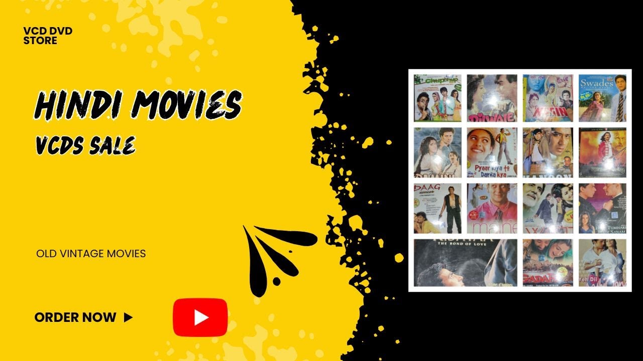 Hindi Movies VCDs Sale Call or WhatsApp on 9874232214 #sale #bollywood #vcd #hindicinema