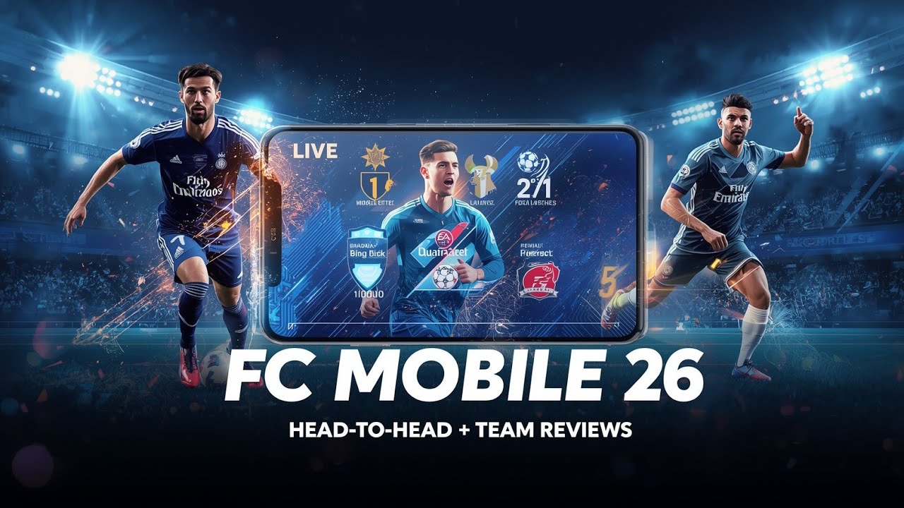 LIVE 😱 Team Reviews | H2H Matches |  LIVE FC Mobile FC26) | FC Mobile