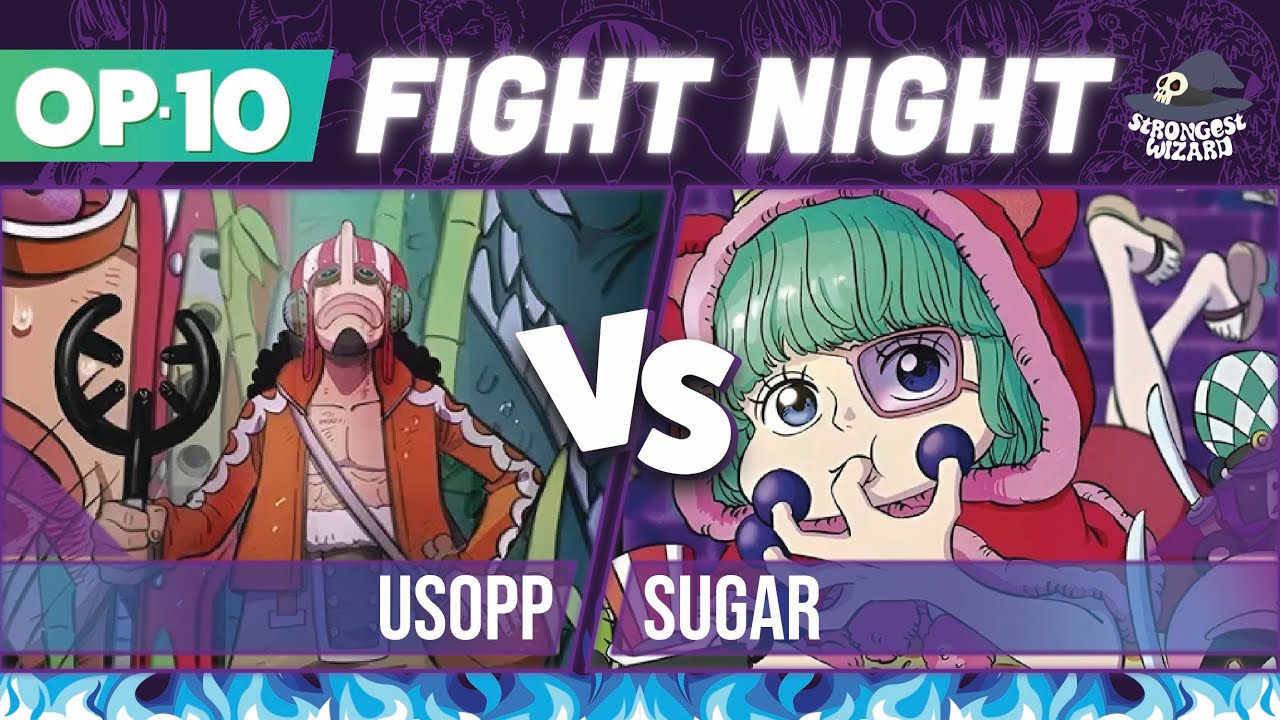 Usopp vs Sugar: One Piece Card Game : OP10 Match