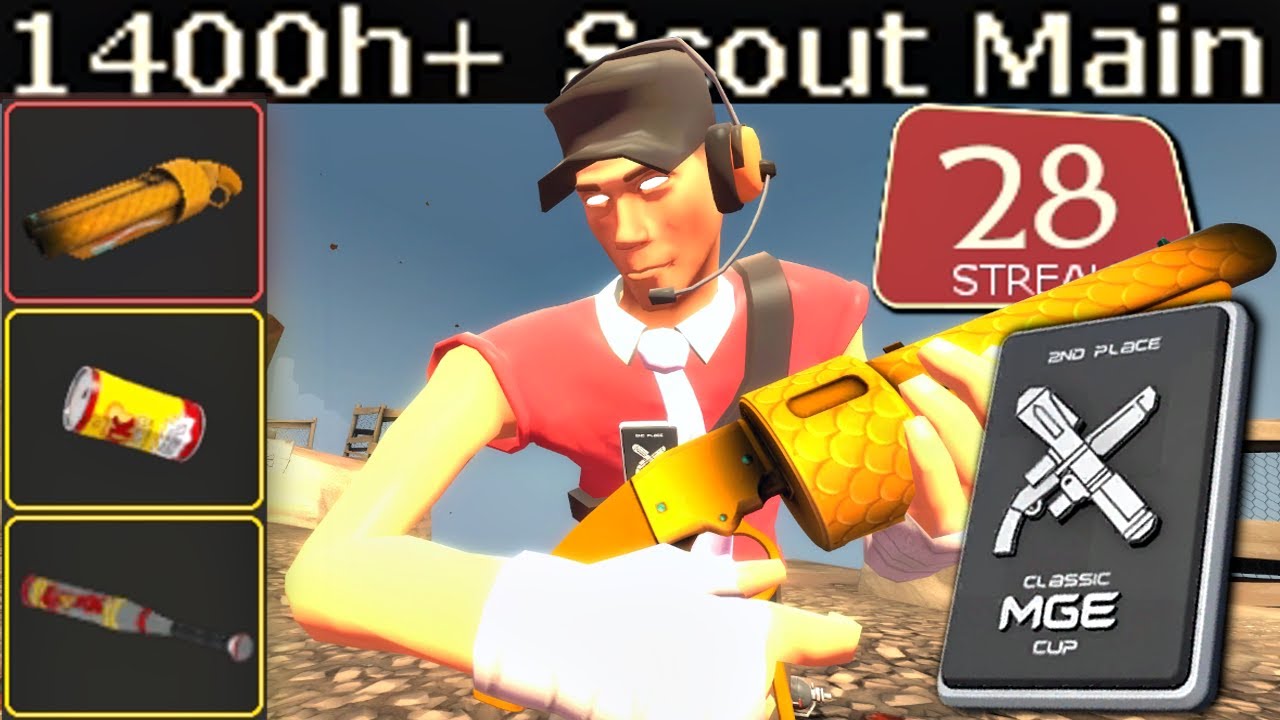 What 1400+ hours of Scout experience looks like (TF2 Gameplay)