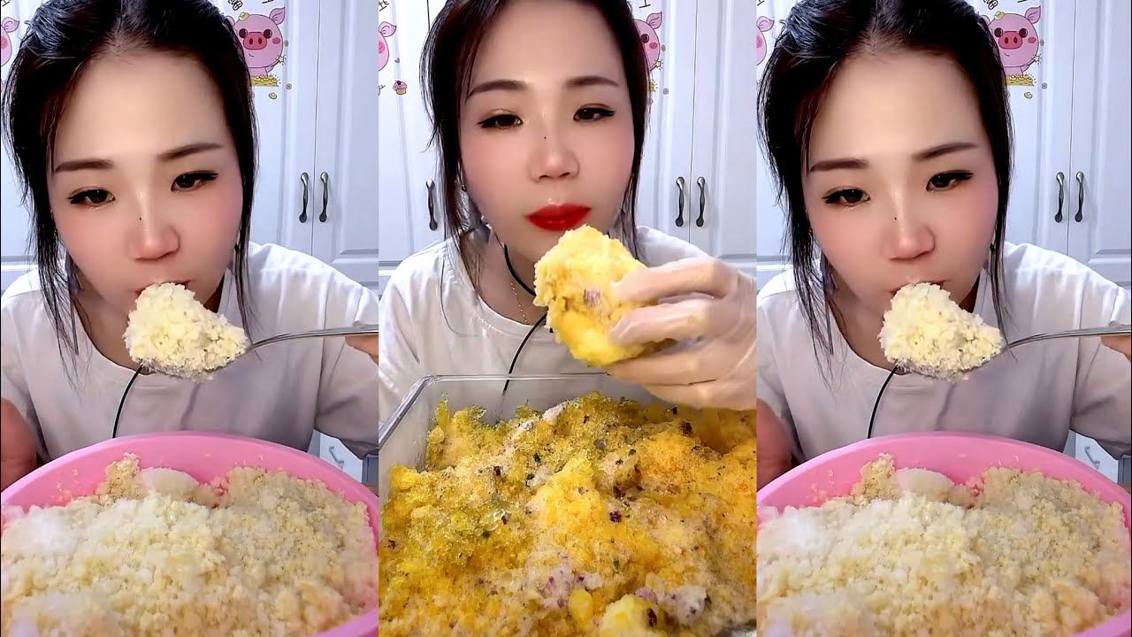 ASMR SHAVED ICE EATING / ICE EATING