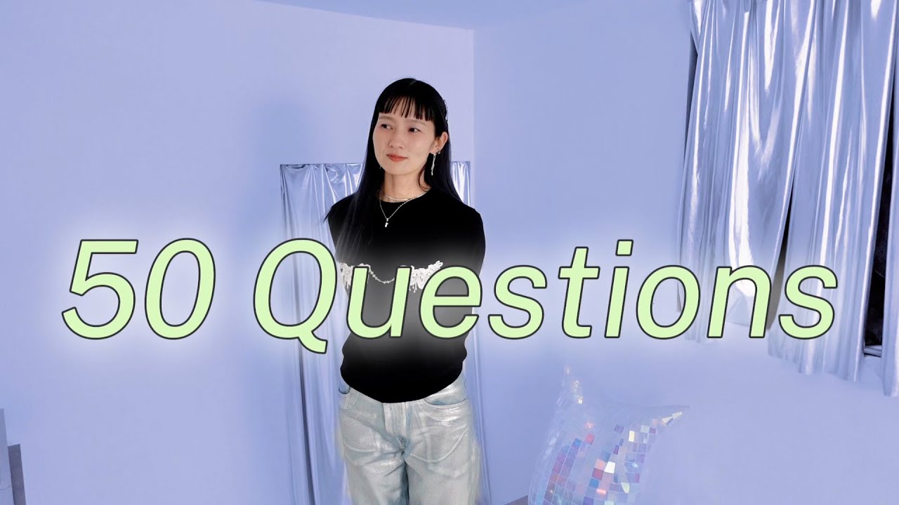 【50 Questions】改めまして三苫愛です。50の質問に答えていきます！