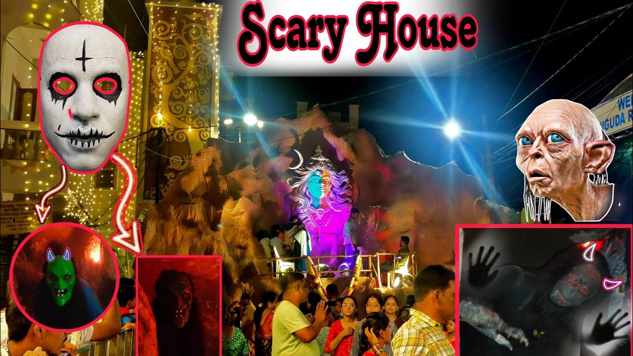 Scary House Durga Mata at Barkatpura Crazy experience Mata 2024 | Barkatpura Scary House Mandap |