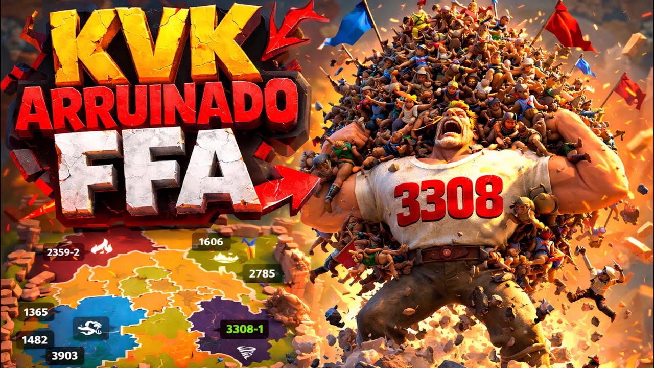 DRAMA EN EL KVK DEL 3308 TODOS CONTRA TODOS -RISE OF KINGDOMS 