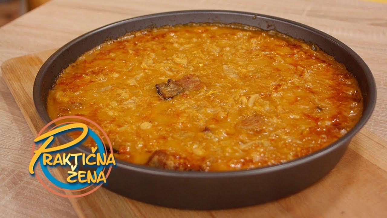 Praktična žena - Pasulj i kiseli kupus iz rerne