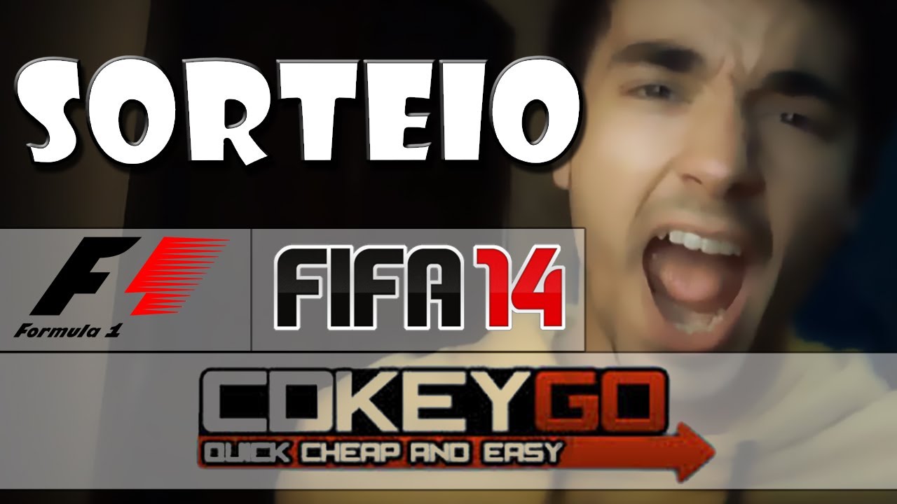 CDKEYGO - SORTEIO Fifa 14 & F1 2013 !