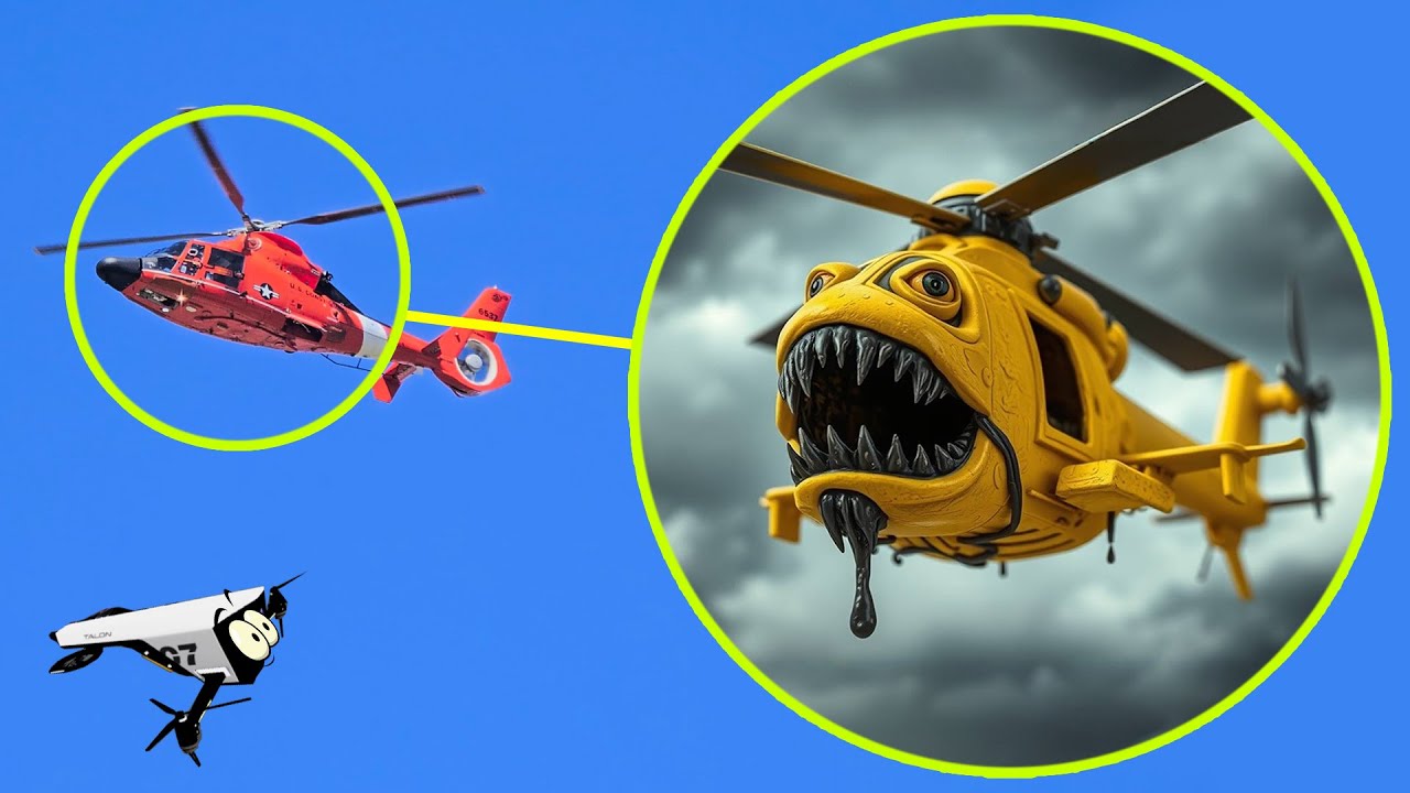 НАШ ДРОН НАШЁЛ ВЕРТОЛЁТ ПОЖИРАТЕЛЬ В РЕАЛЬНОЙ ЖИНИ! КАК ЕГО ПОЙМАТЬ В ИГРЕ? Гоша и Чич