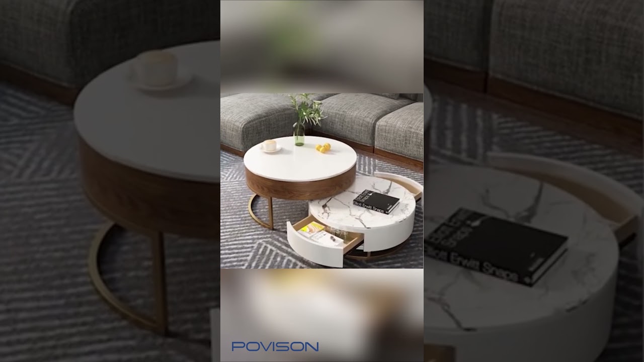 Lift-Top Transformable Coffee Table with BIG Storage! | POVISON