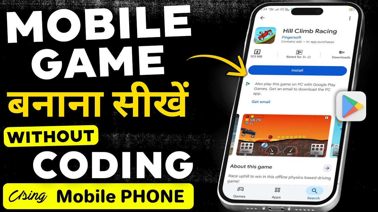 I Build a GAMING APP Using ChatGPT On Mobile |  App Development Full Course | How to Make Money