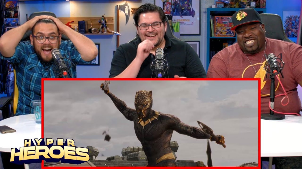 Marvel Studios' Black Panther - Official Trailer Reaction