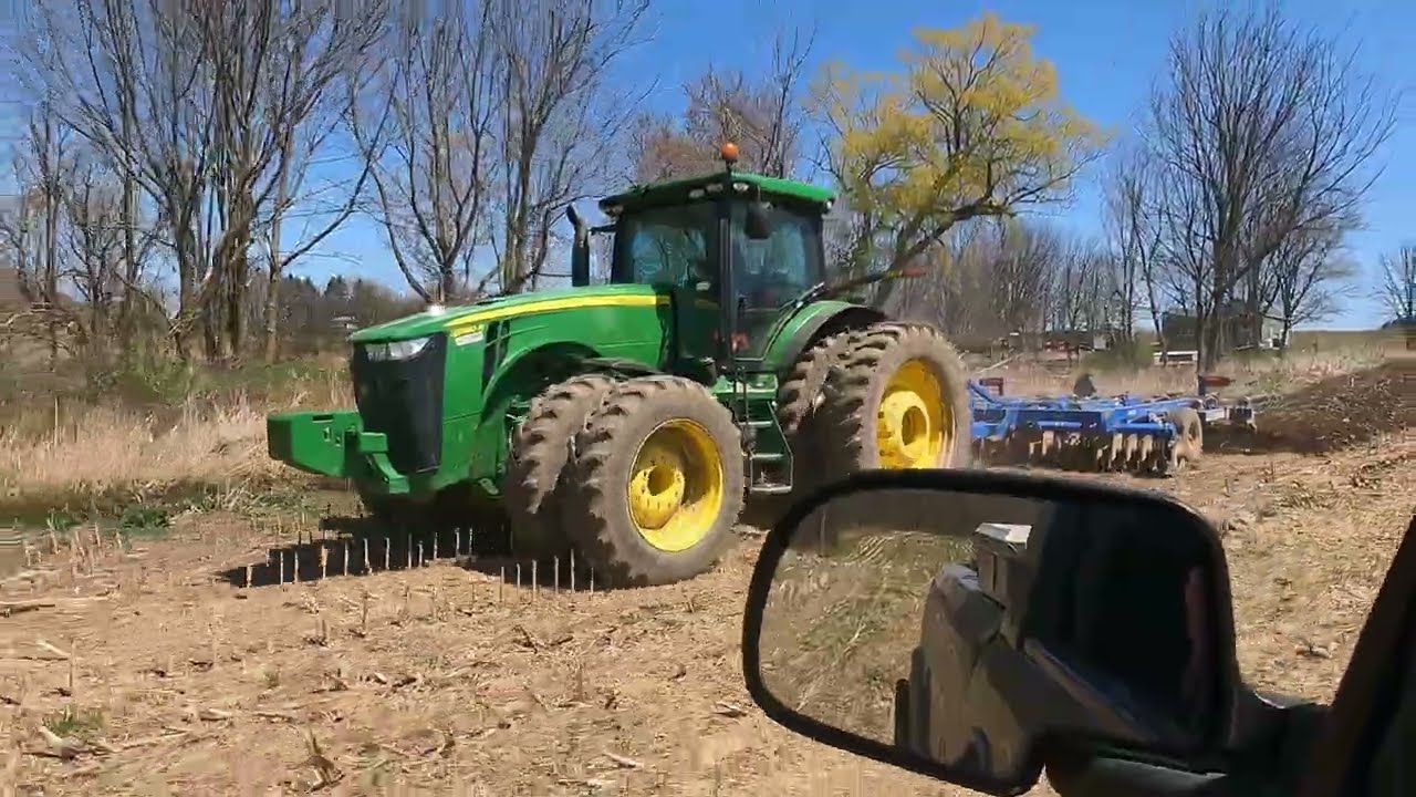 Corn planter and Chisel plows