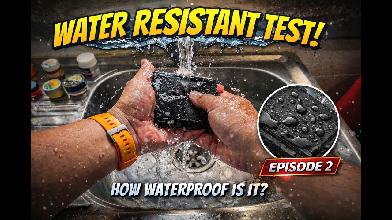 WATER RESISTANT TEST | GREASE MANA YANG PALING TAHAN AIR? EPISOD 2