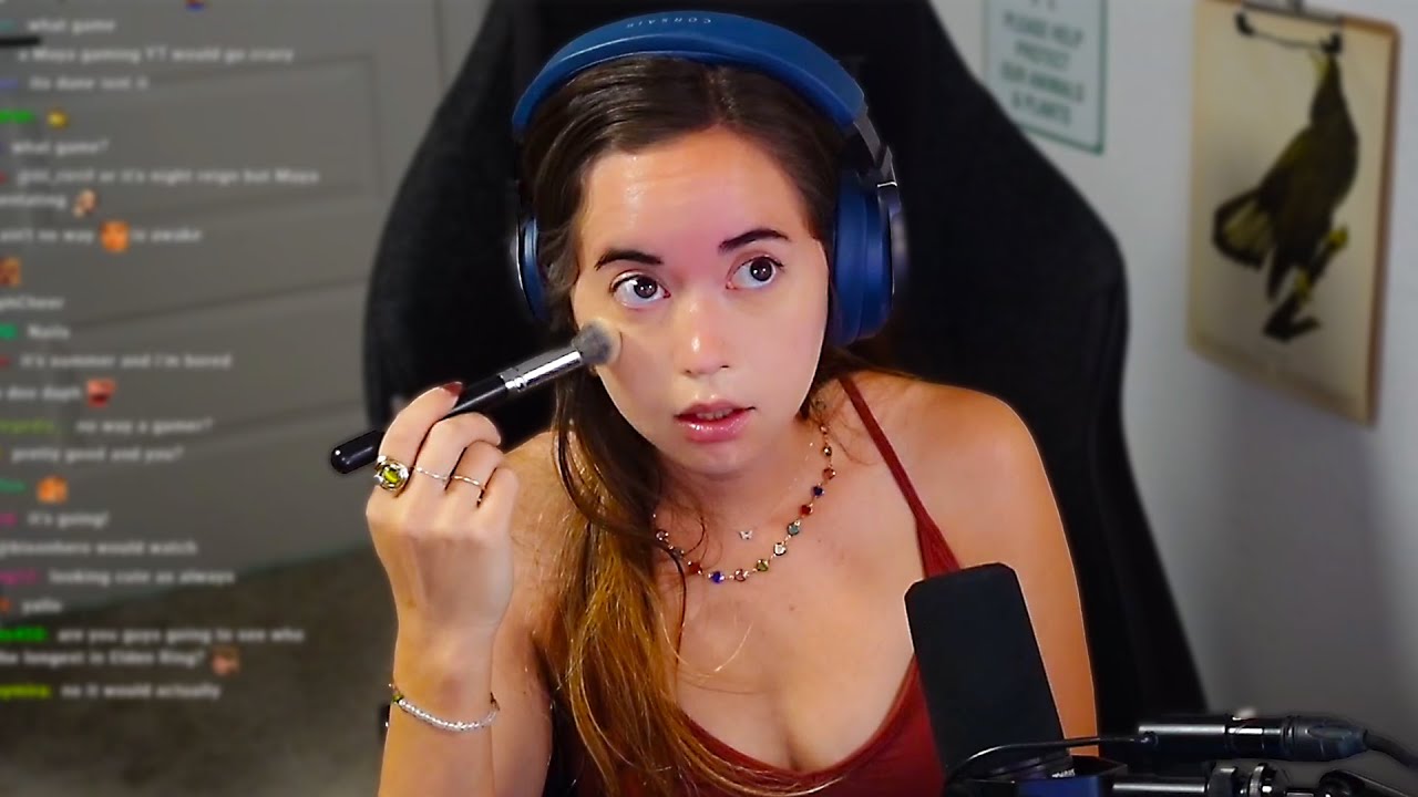 Doing My Makeup on Stream and Talking About My Gamer Skills