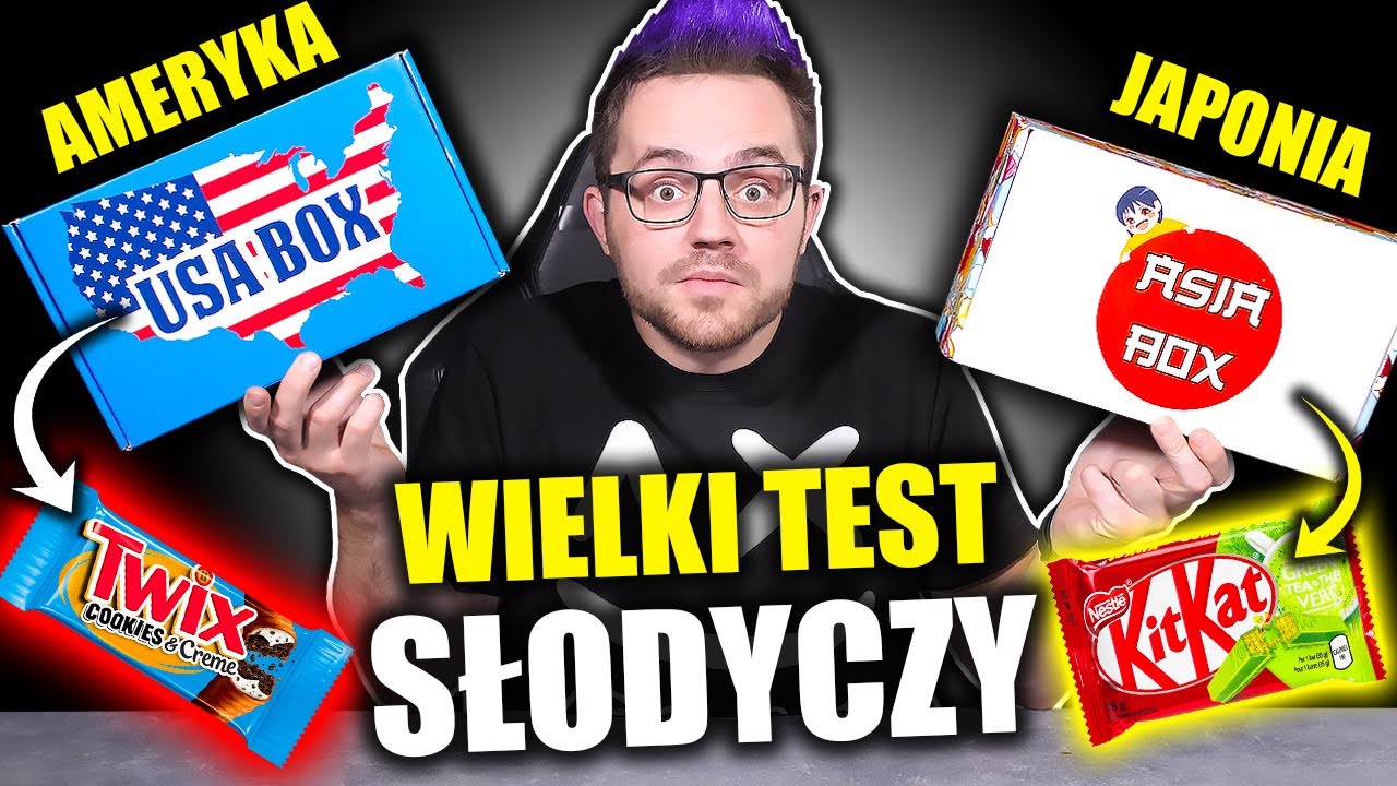 USA vs JAPONIA - WIELKI TEST SŁODYCZY!