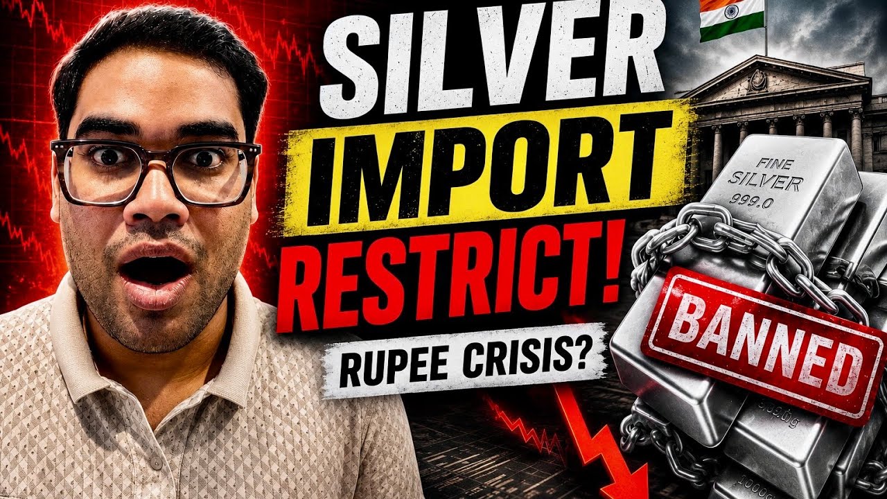 Silver Import Restrict! 😨 Kya Rupee Crisis Shuru Ho Gaya Hai? | India Silver News