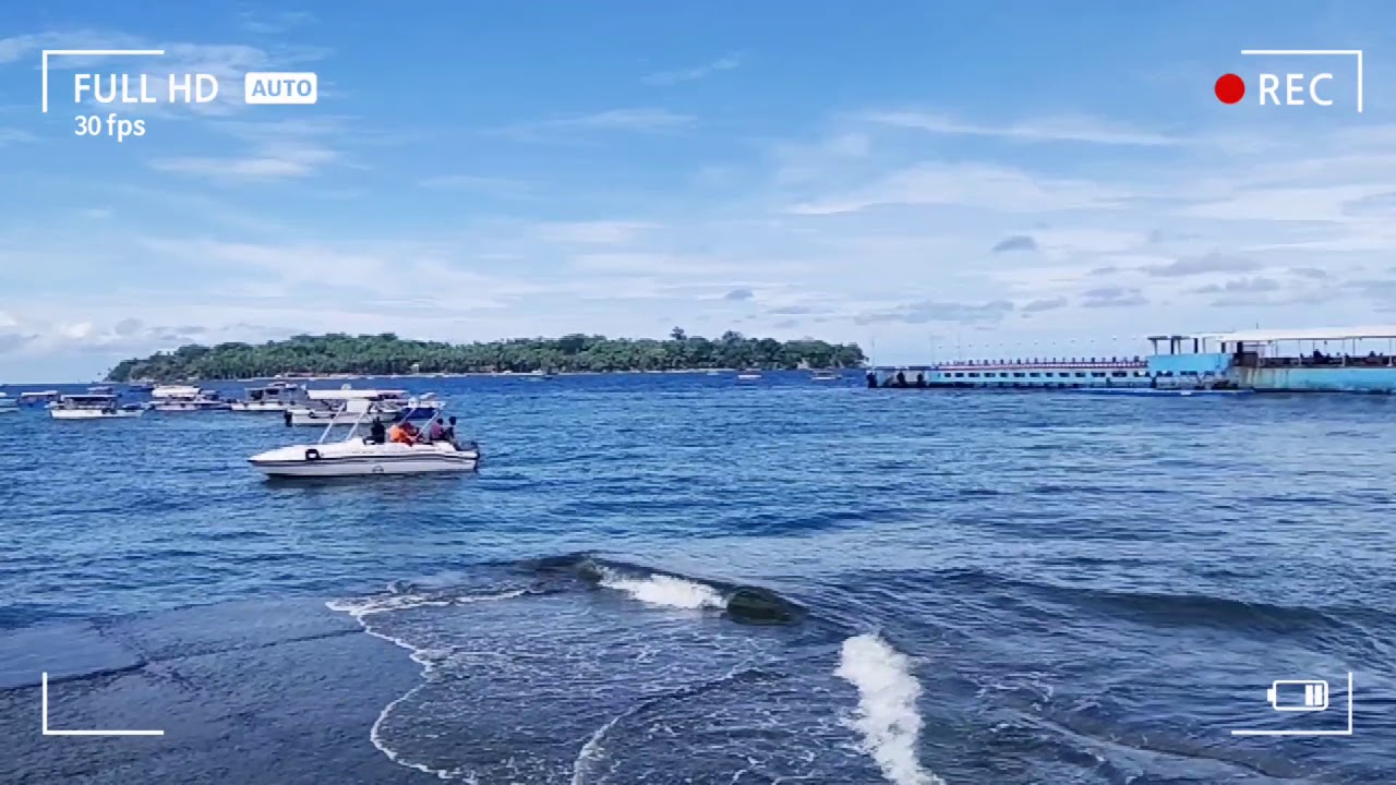 Blue Sea |Rajiv Gandhi Water Sports Complex |Port Blair| Andaman Nicobar Island