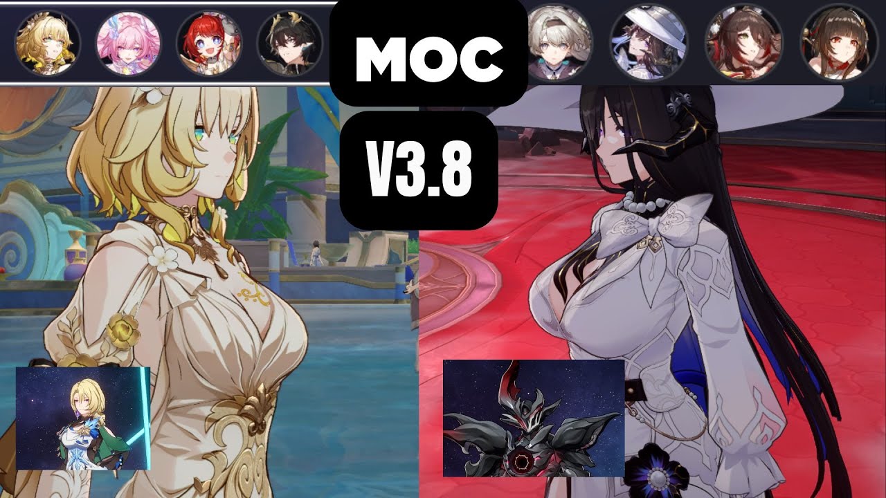 [ Honkai Star Rail ] MOC V3.8 aglaea team & super break พร้อมจุดไฟเผาแมลง