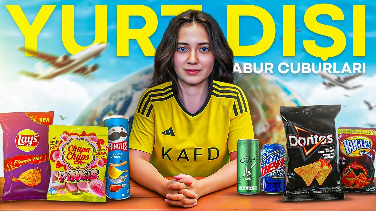 EN İLGİNÇ YURT DIŞI ABUR CUBURLARINI YEDİM ! (DUBAİ)