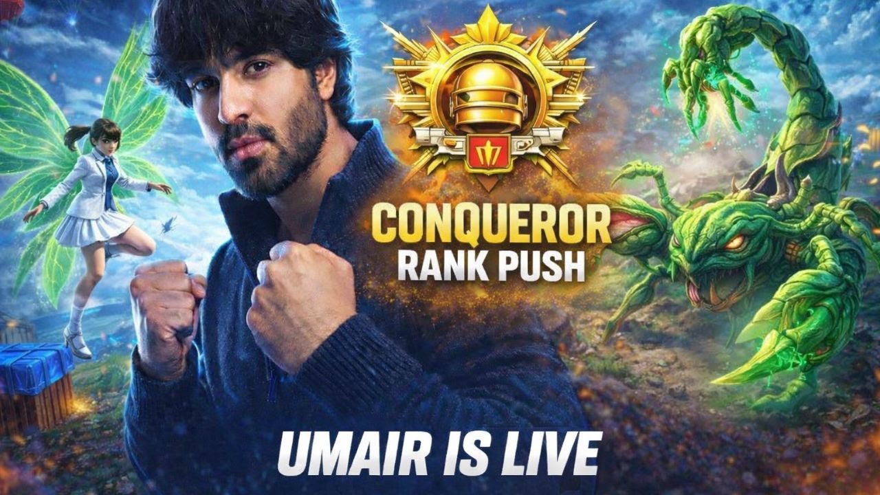 Umair Sayed is Live  TOP 100 KAB HOGA? || BGMI ||