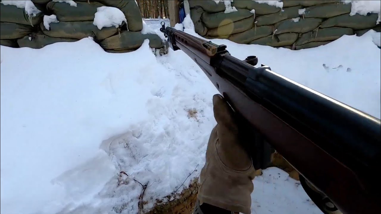 S&T SVT-40 Snowy Trench Gameplay!