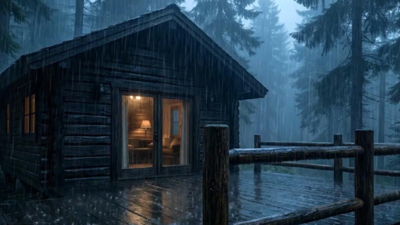 Peaceful Rain in the Forest  Gentle Rain Sounds for Deep Rest