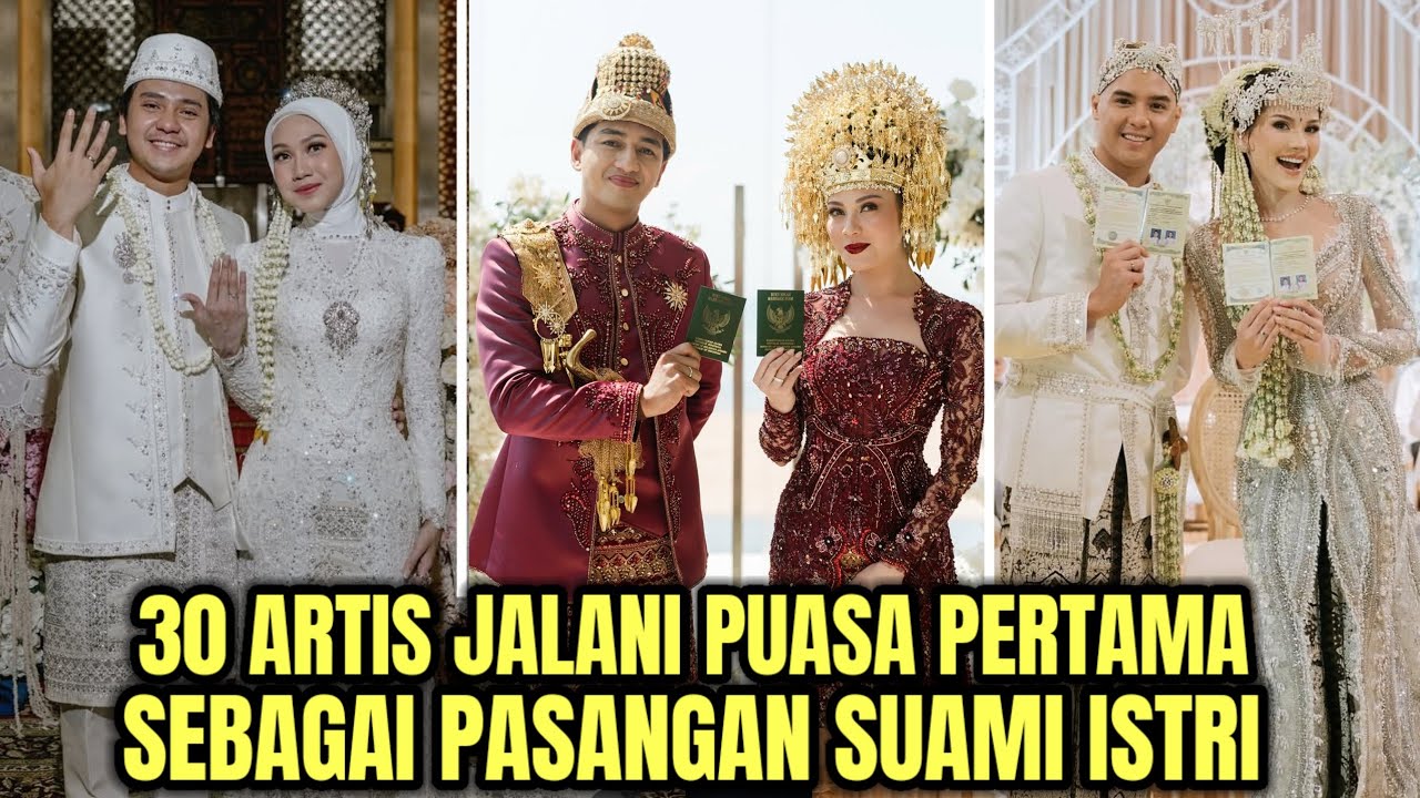 16 PASANGAN ARTIS JALANI PUASA PERTAMA SEBAGAI PASANGAN SUAMI ISTRI 2026
