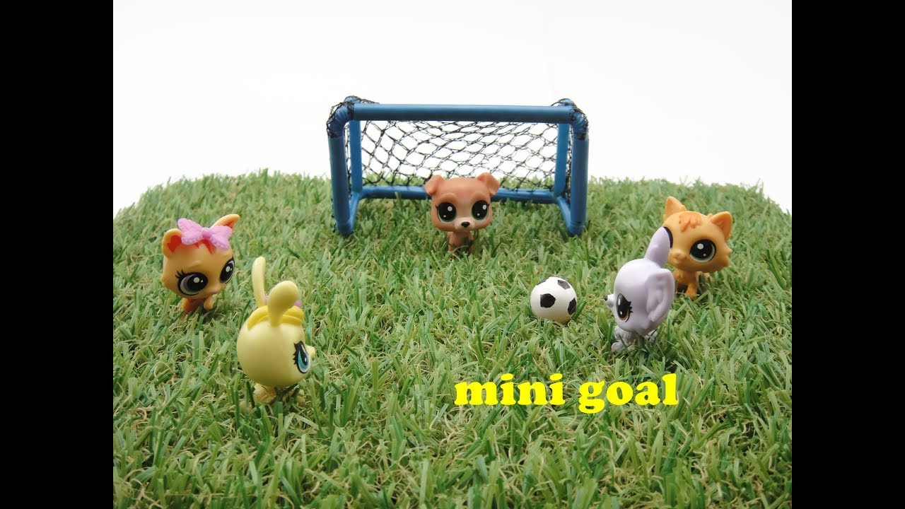 DIY Miniature Doll Mini Soccer Ball with Goal Post - Easy!