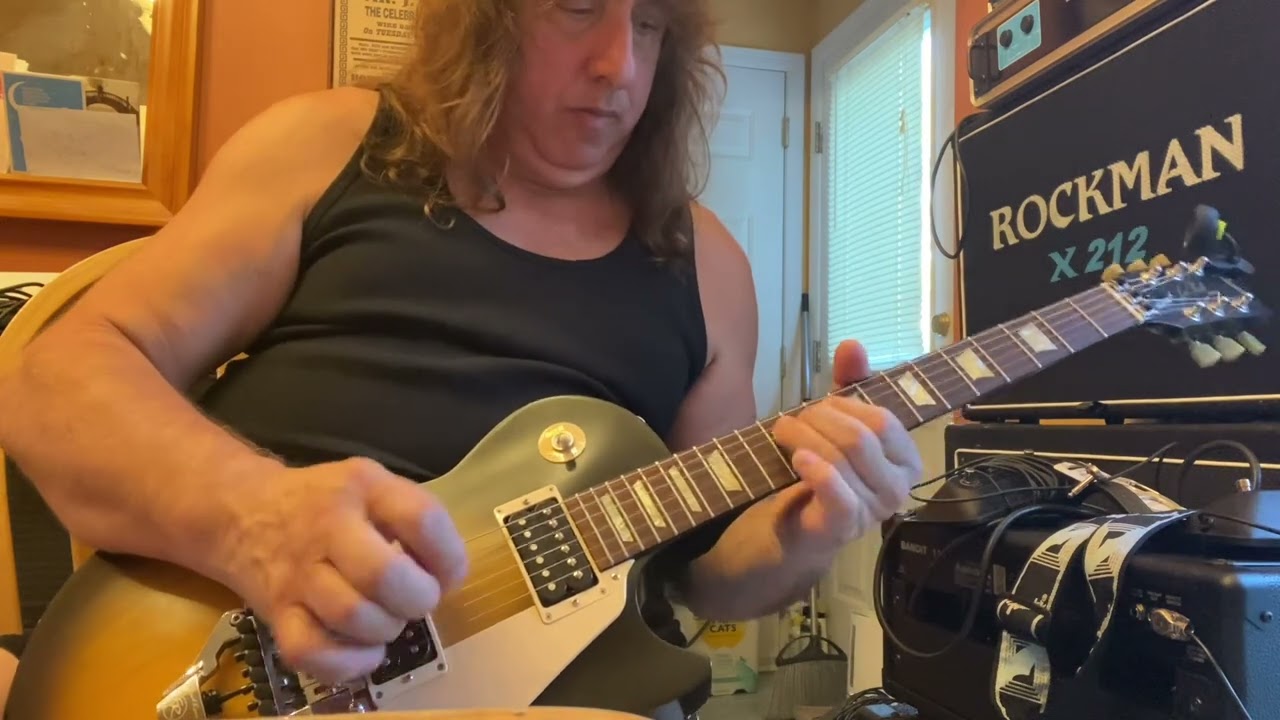 Boston’s “Hitch A Ride” iconic main guitar solo in its entirety up close  - Tony Garofalo NYC