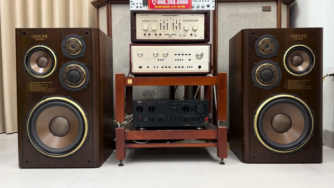 Siêu Phẩm Diatone DS-3000 Lừng Danh Thế Giới!!! Chất Âm Đỉnh Cao ☎️ 098.358.6968