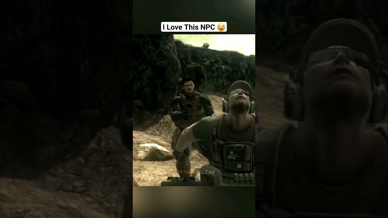 I Love This NPC - MGS4 🐍 #metalgearsolid
