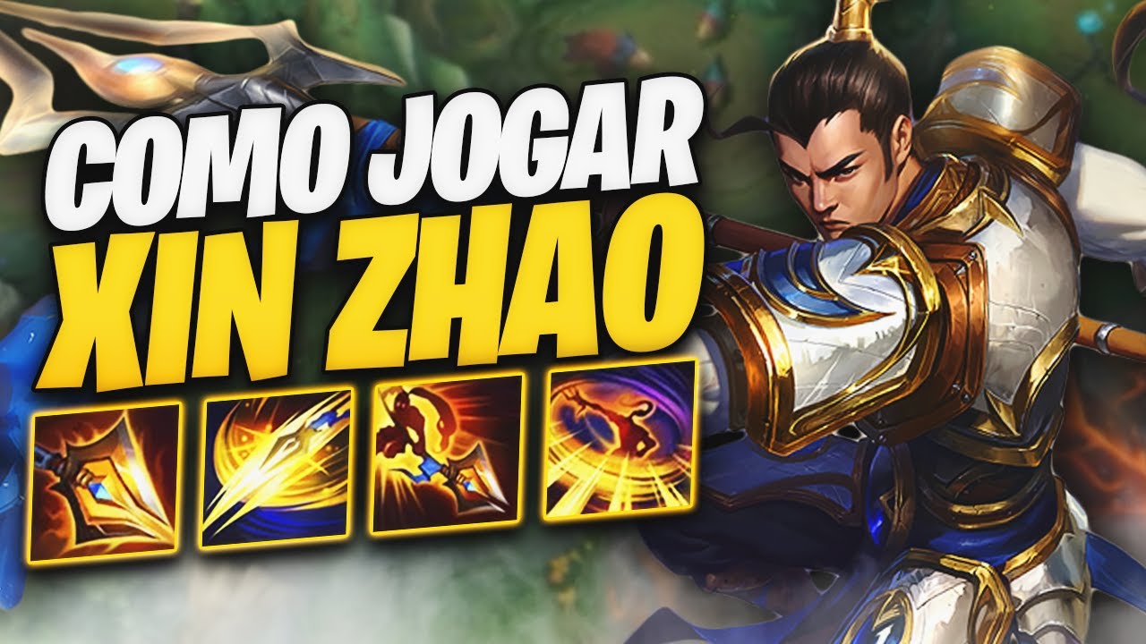 XIN ZHAO Como Jogar Builds, Runas e Dicas no WILD RIFT!