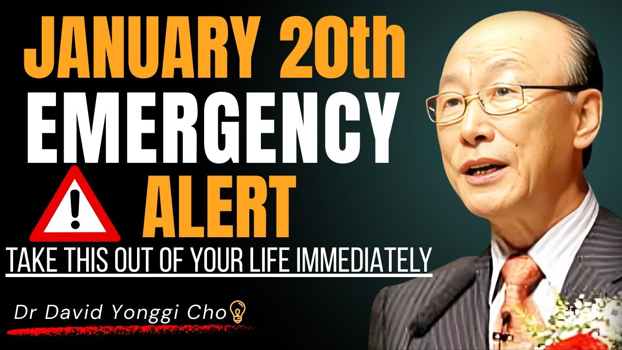 Dr David Yonggi Cho: God’s URGENT Warning — Remove This Now or Lose Everything
