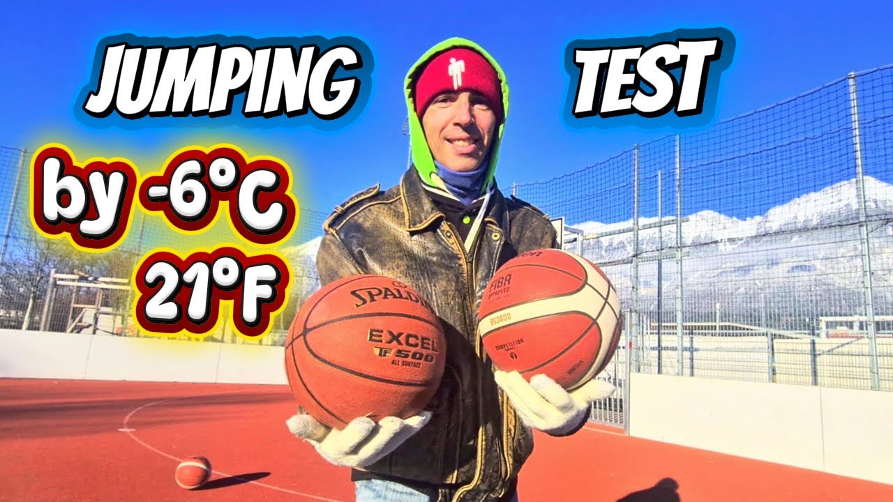 Jumping Test Balls by -6°C/21°F
