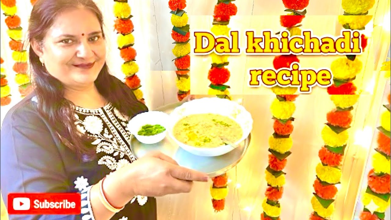 Dal Khichadi Recipe | Easy & Healthy Moong Dal Khichdi in Cooker | Comfort Food Indian Style