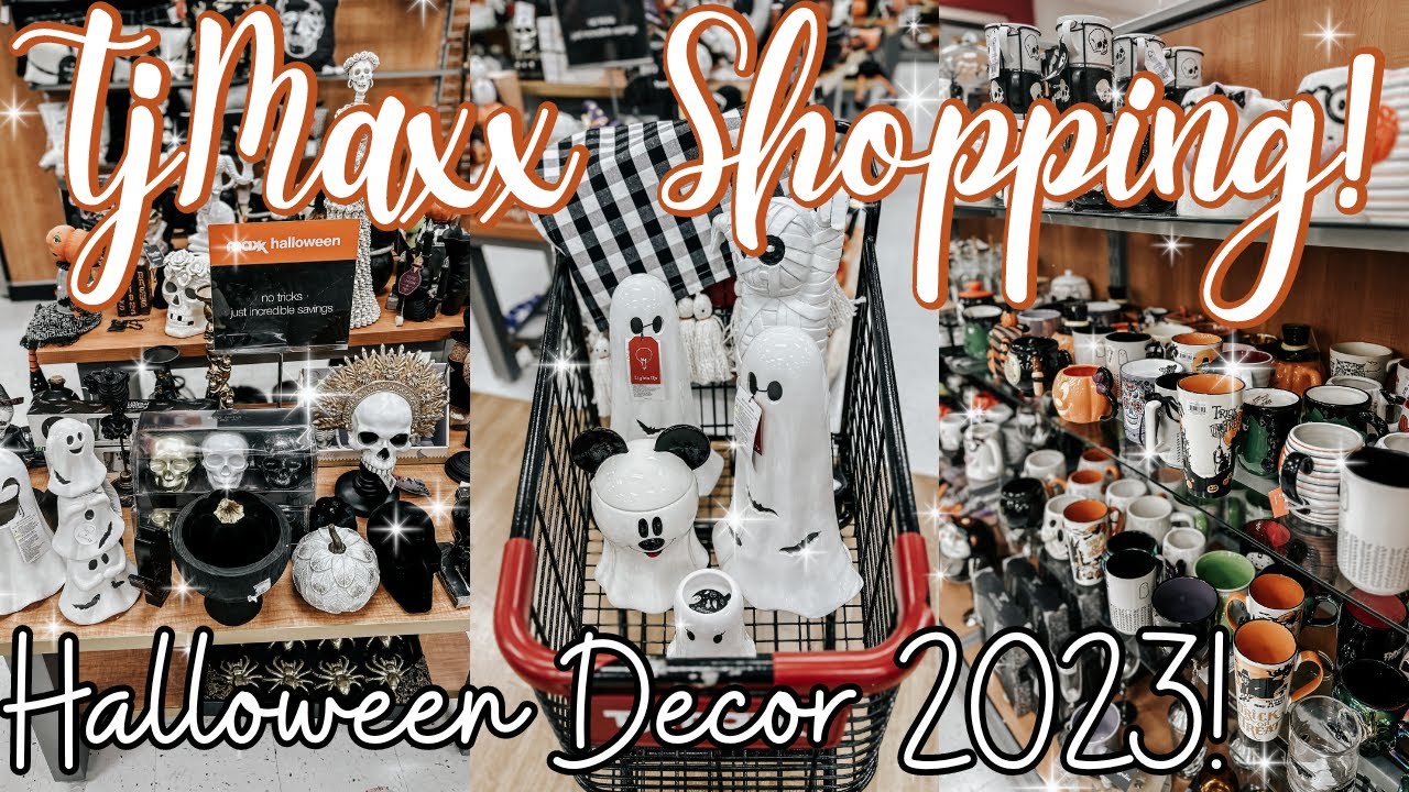 НОВИНКА! TJMAXX: Декор на Хэллоуин: покупайте вместе со мной 2023! Совершенно новые находки декор...