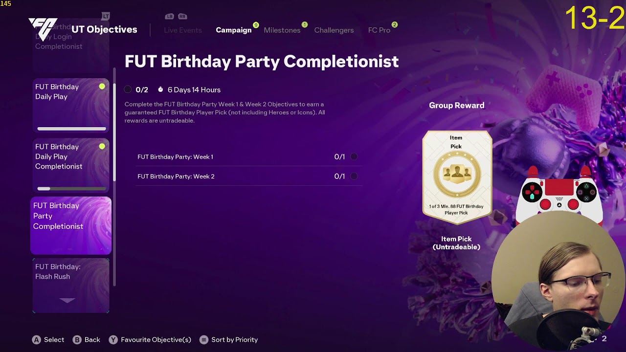 FUT BIRTHDAY WEEKEND LEAGUE!! - EA FC 26