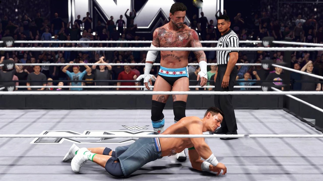WWE 2K26 - John Cena vs CM Punk - Gameplay (PS5 UHD) [4K60FPS]