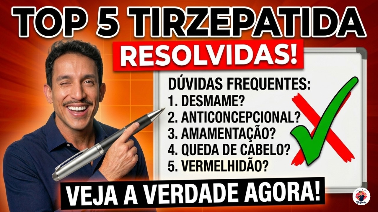5 d&uacute;vidas sobre tirzepatida que todo mundo tem