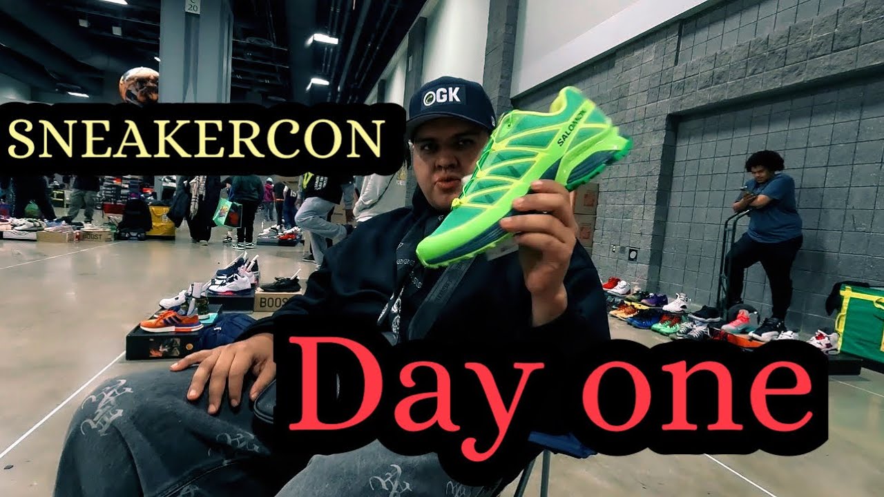 VLOG!!!  DAY 1 Sneakercon 👟Washington DC 