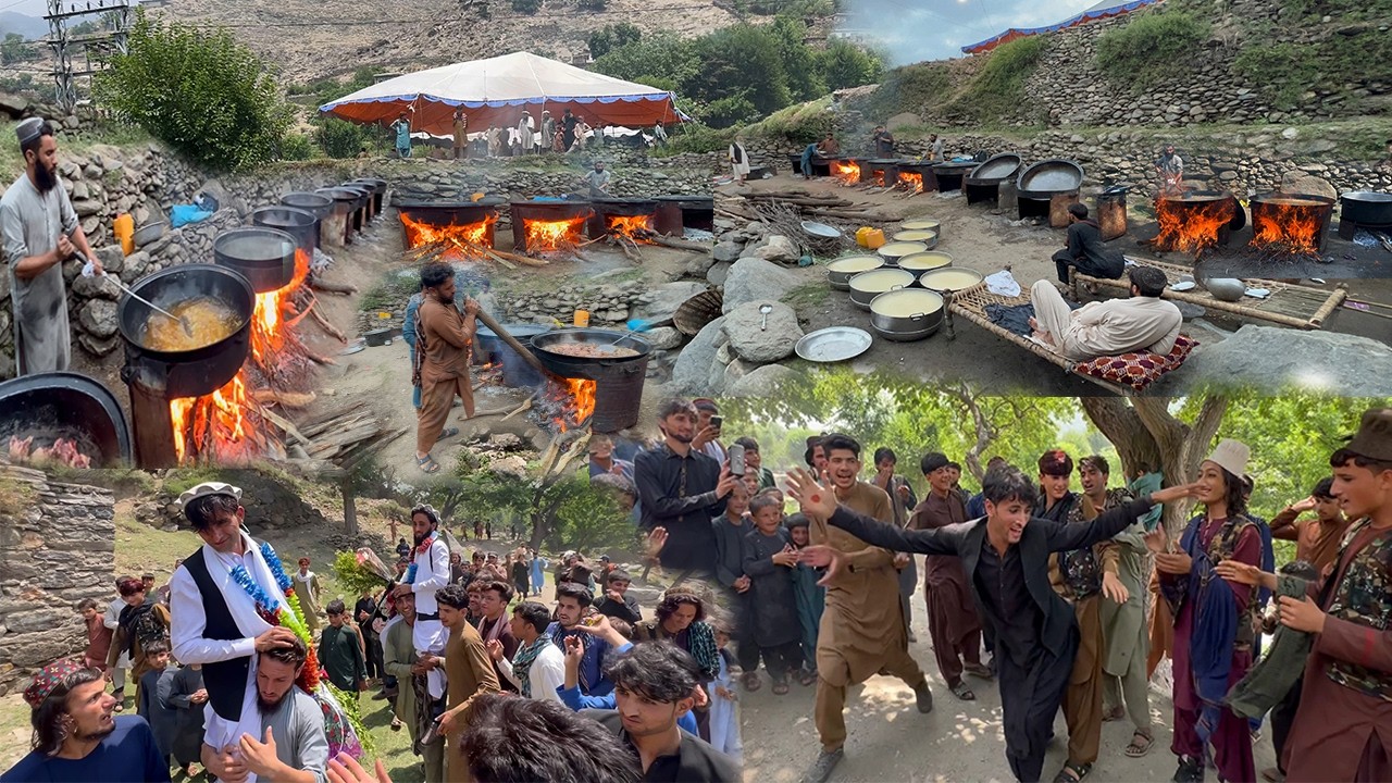 Amazing Dance Without Music Wedding Ceremony In Dar E Noor Afghanistan | Under the Taliban Regime