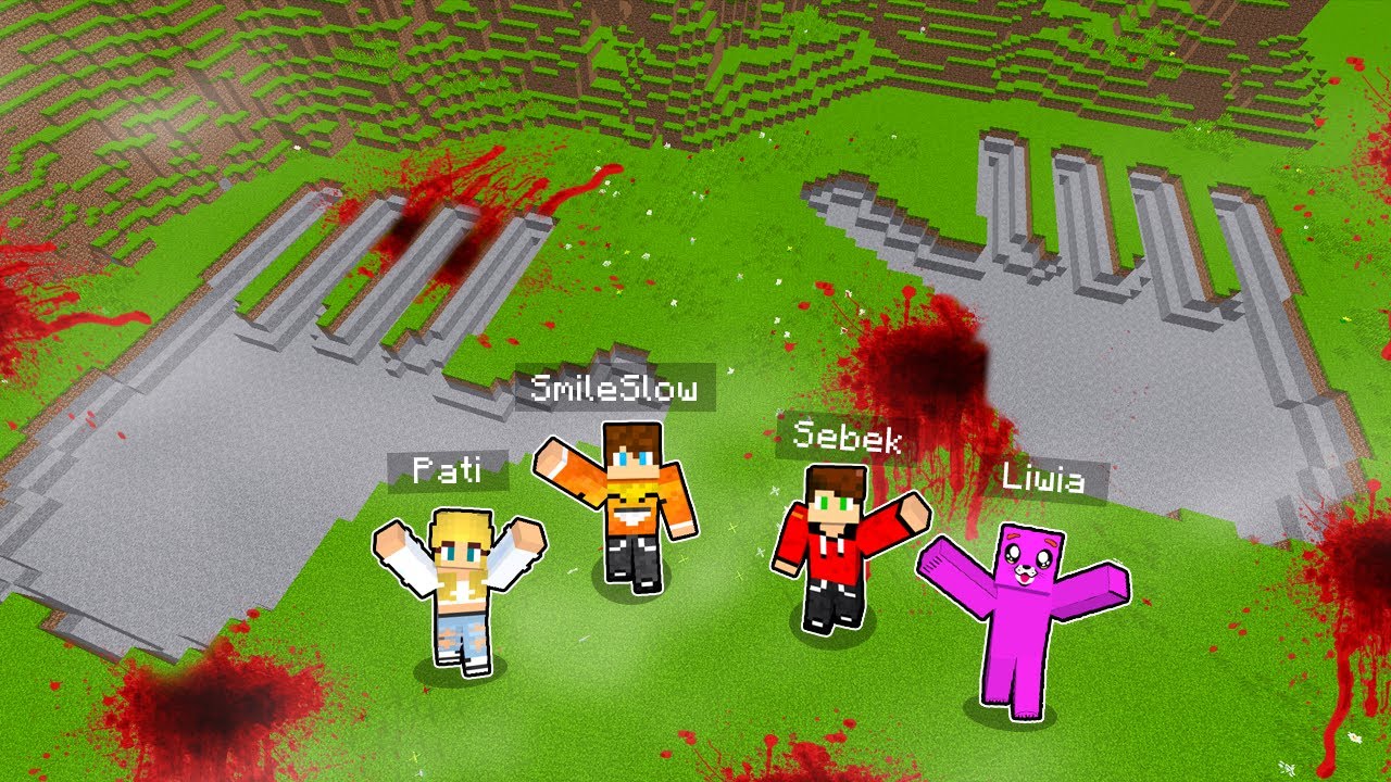 ZNALEŹLIŚMY STRASZNE WIELKIE ODCISKI NA SMILELANDI w Minecraft!